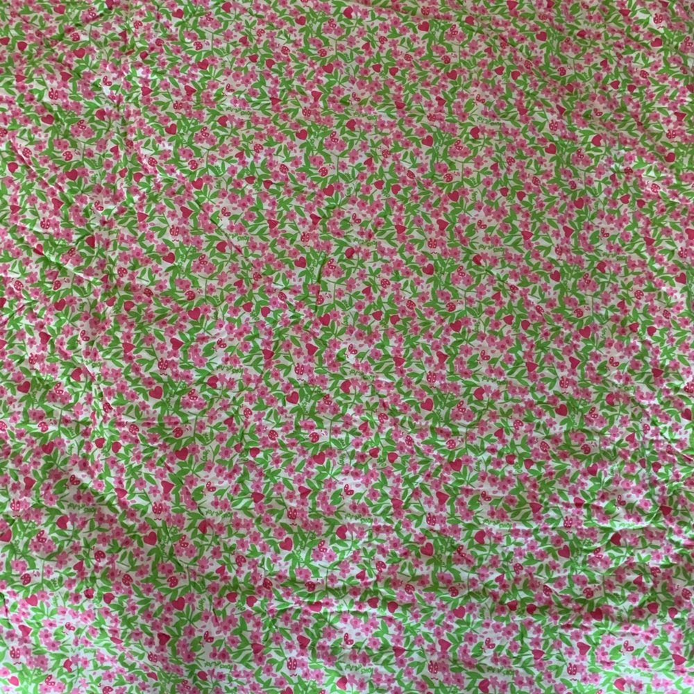 Lilly Pulitzer twin quilt - Picture 6 of 9